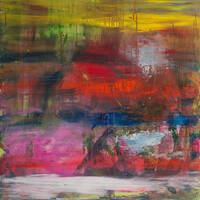 Bergsommer 100 cm x 100 cm