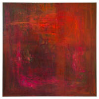 Traum in Rot 100 cm x 100 cm