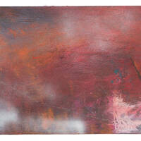Weiße Glut 120 cm x 40 cm